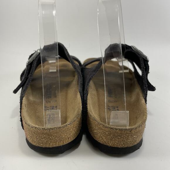 Birkenstock Arizona Sandals Womens Size 37 US 6-6.5 Midnight Blue Suede Soft FB - Picture 4 of 9